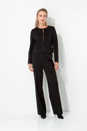 Jacke in Heavy Jersey | Black
