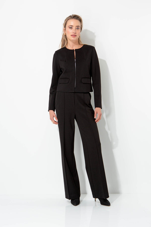 Jacke in Heavy Jersey | Black