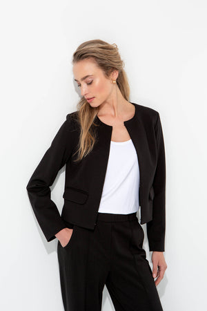 Jacke in Heavy Jersey | Black