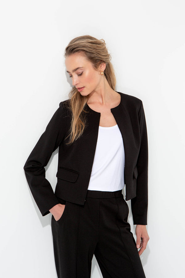 Jacke in Heavy Jersey | Black