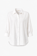 Bluse in Viscose-Crepe