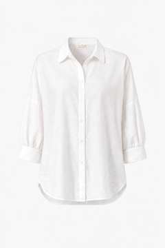 Bluse in Viscose-Crepe