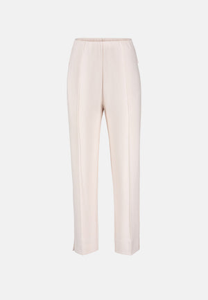 Pants narrow leg in heavy jersey Topseller | Creme