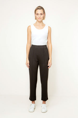 Hose schmalse Bein in Heavy Jersey Topseller | Black