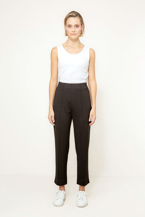 Hose schmalse Bein in Heavy Jersey Topseller | Black