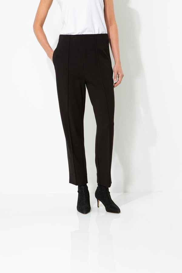 Hose schmalse Bein in Heavy Jersey Topseller | Black