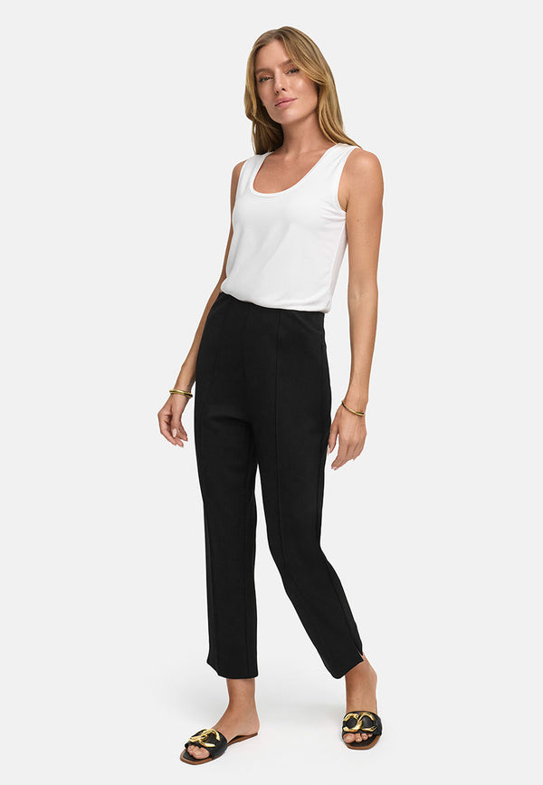 Hose schmalse Bein in Heavy Jersey Topseller | Black