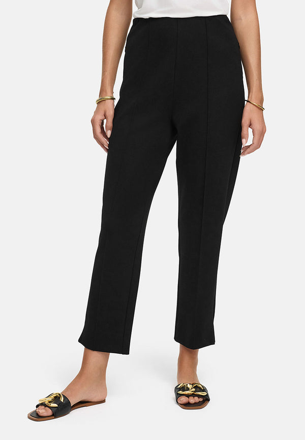 Hose schmalse Bein in Heavy Jersey Topseller | Black