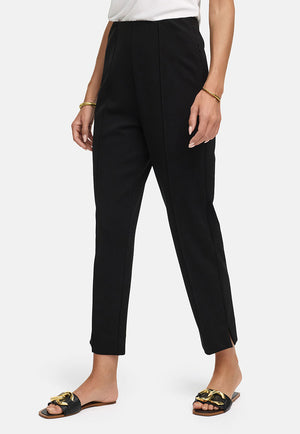 Hose schmalse Bein in Heavy Jersey Topseller | Black