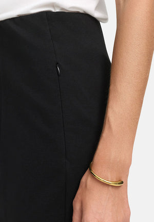 Hose schmalse Bein in Heavy Jersey Topseller | Black