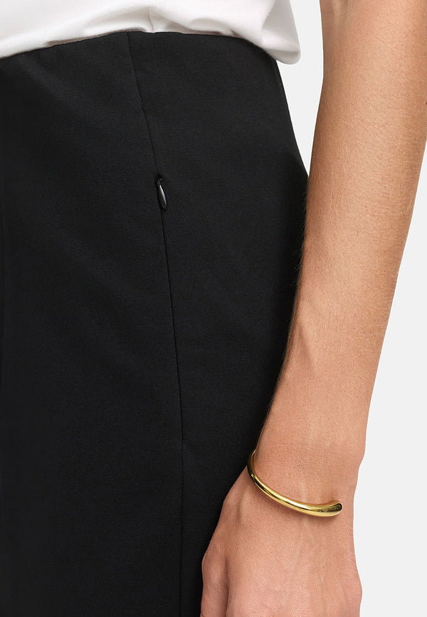 Hose schmalse Bein in Heavy Jersey Topseller | Black