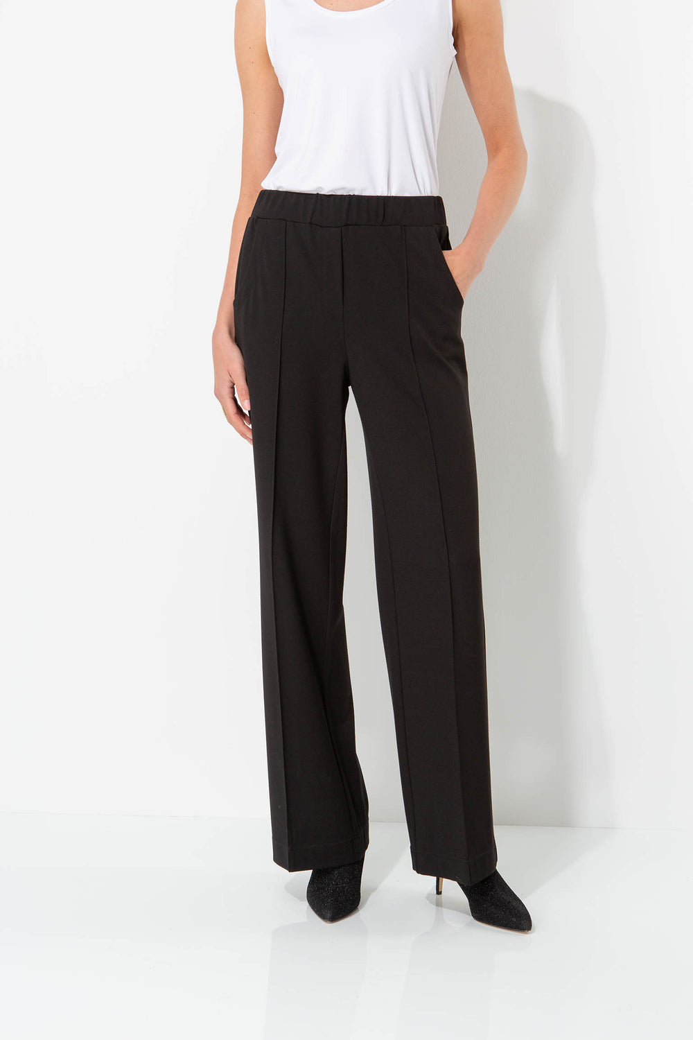 Hose Ella in Heavy Jersey | Black