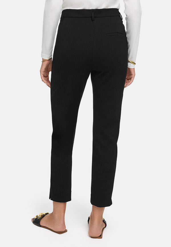 Pants in heavy jersey | Black