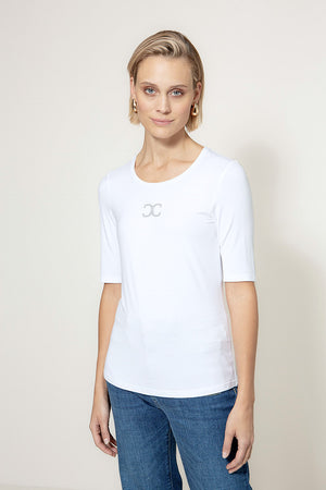 Shirt Kurzarm Logo | White