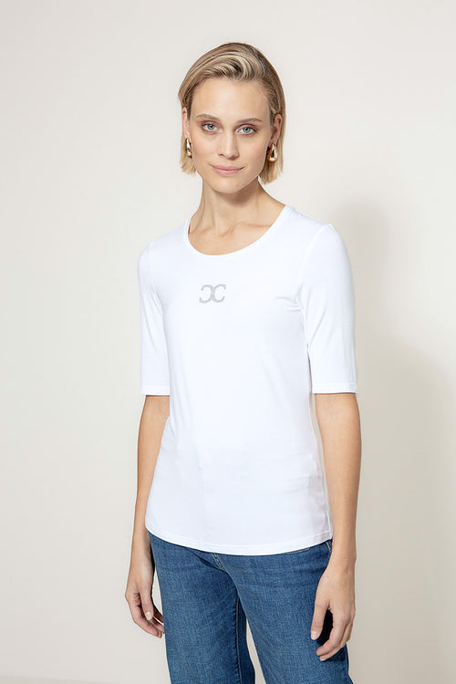 Shirt Kurzarm Logo | White