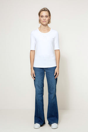 Shirt Kurzarm Logo | White