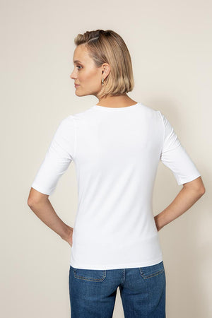 Shirt Kurzarm Logo | White