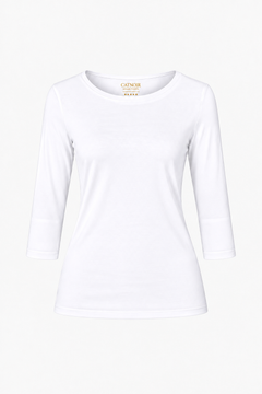Shirt 3/4 Arm in Deluxe Viscose Jersey