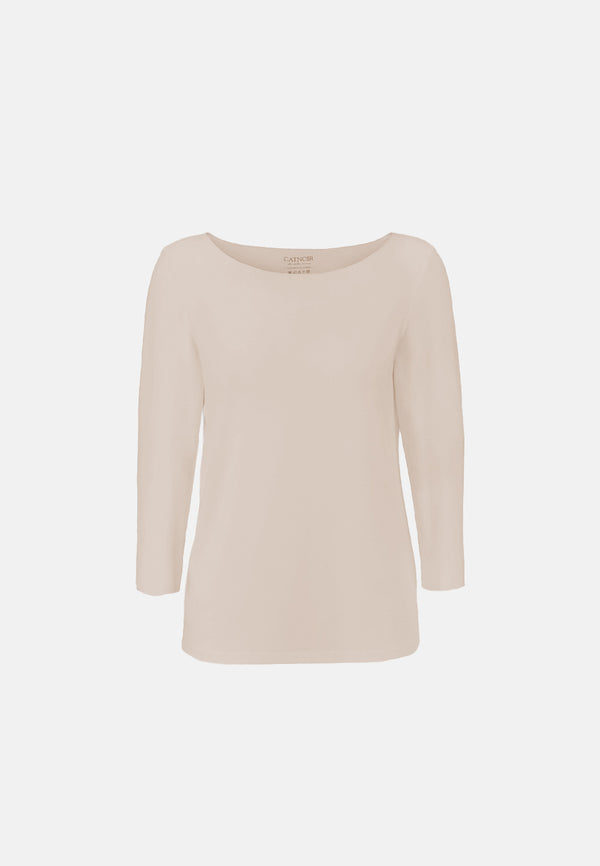 Shirt 3/4 Arm in Deluxe Viscose Jersey