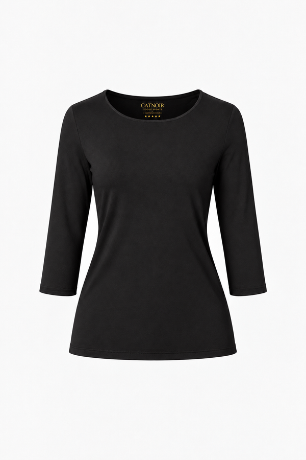Shirt 3/4 Arm in Deluxe Viscose Jersey