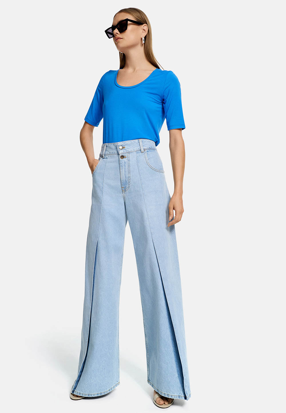Shirt 3/4 Arm | Blue