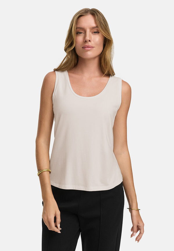 Top Rundhals in Deluxe Viscose Jersey