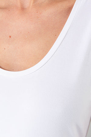 Top Rundhals in Deluxe Viscose Jersey