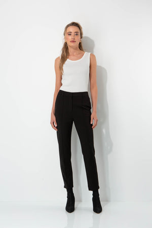 Top in Rib Jersey | White