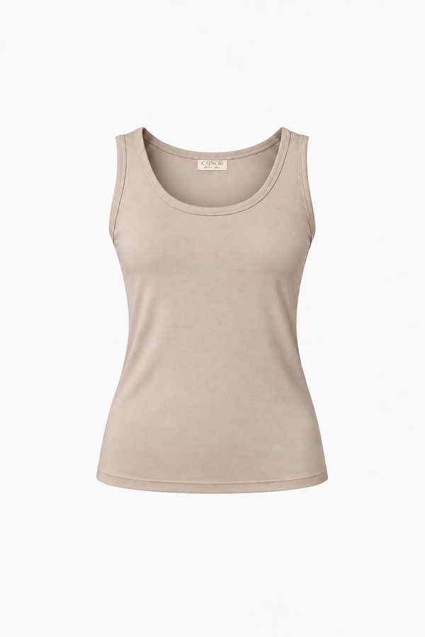 Top in Rib Jersey