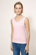 Top in Rib Jersey | Mauve