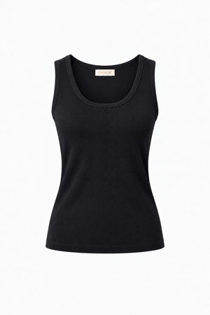 Top in Rib Jersey
