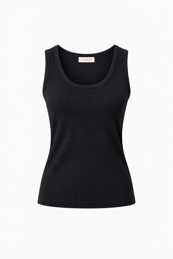 Top in Rib Jersey