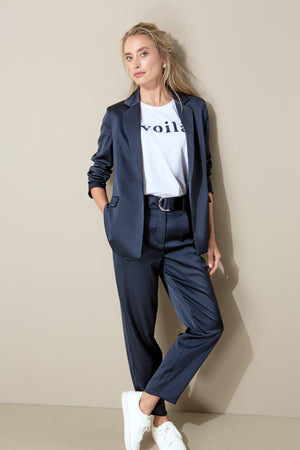 T-Shirt mit Placement Print