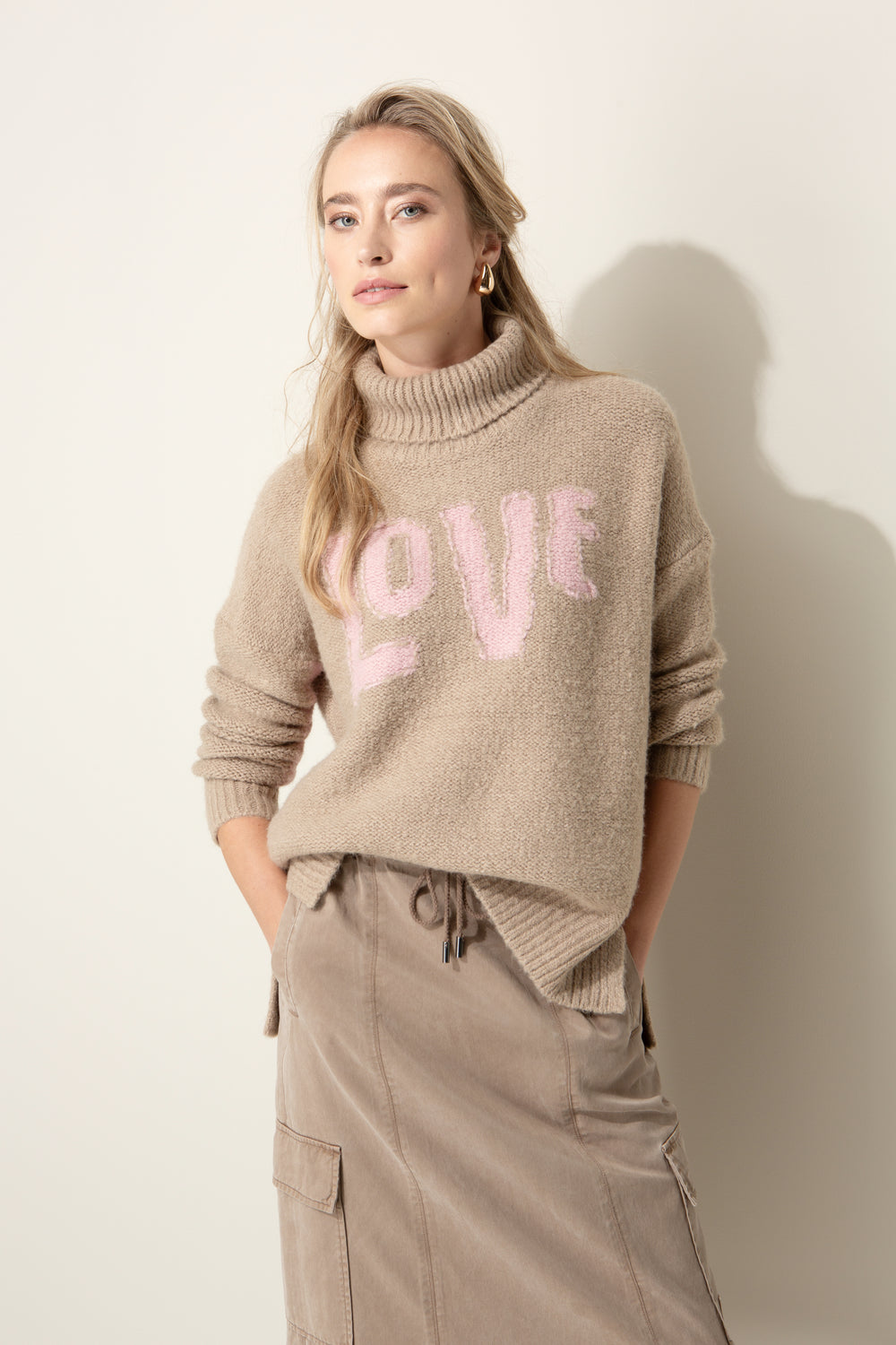 Strickpullover Love